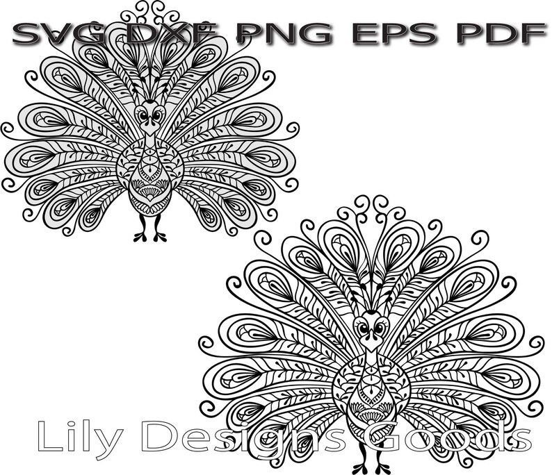 Download Peacock svg / MANDALA / svg / mandela / cut file / clipart ...