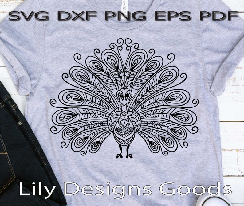 Download Peacock svg / MANDALA / svg / mandela / cut file / clipart ...