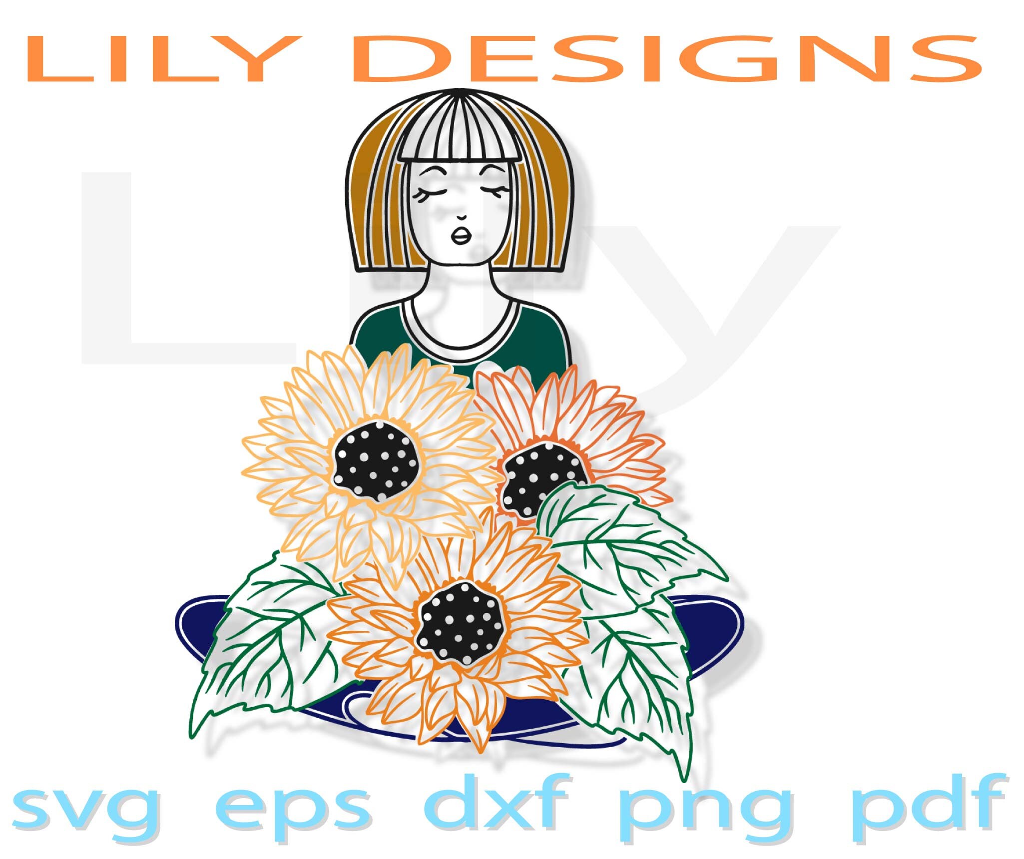 Download Sunflower teacher svg love american autism realistic ...