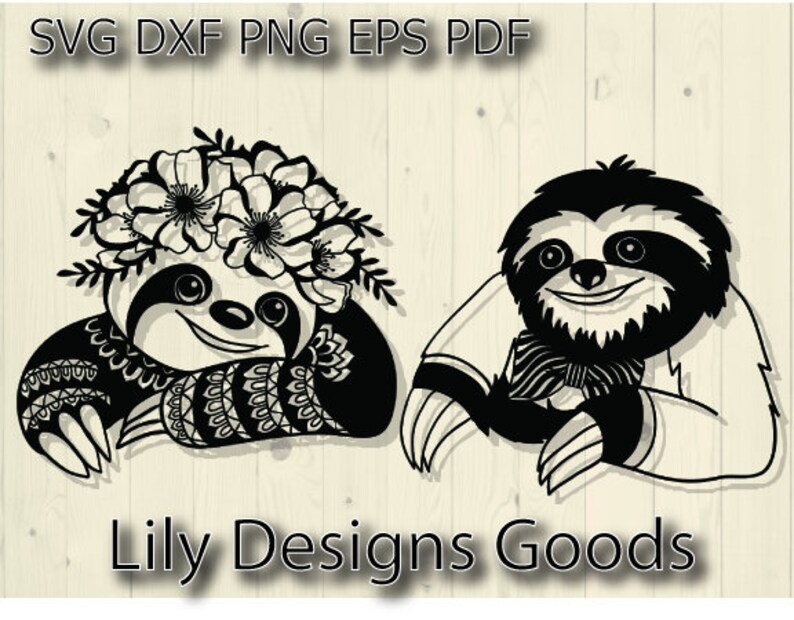 Download Free Sloth Svg Bundle Etsy SVG Cut Files