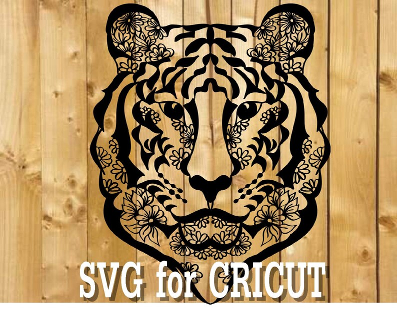 Download Tiger mandala svg / zentangle tiger svg / intricate svg ...