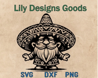 Sombrero svg cinco de mayo fiesta mexican fiesta squad PNG DXF glowforge farmhouse decor engraved diy laser cut file for cutting machines