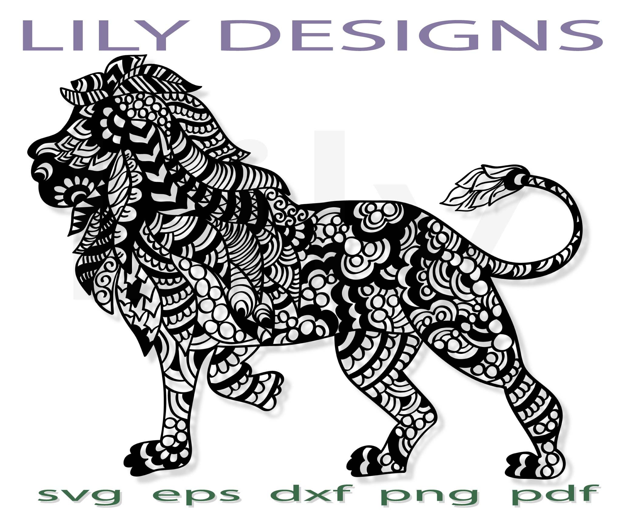 Free 236 Layered Lion Mandala Svg SVG PNG EPS DXF File Free 236 Layered Lion Mandala Svg SVG PNG EPS DXF File