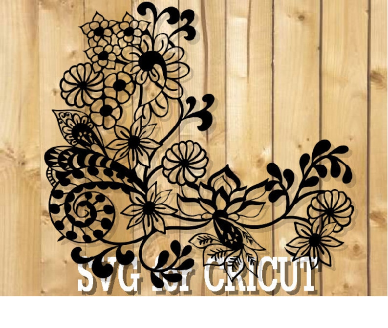 Download Flower mandala svg / zentangle flower svg / intricate svg ...