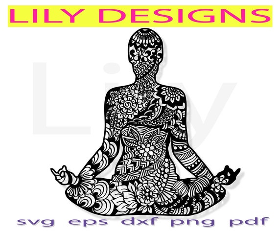 Download Woman Yoga Svg Animal Mandala Girl Relax Shirt Lover Mom Gift Etsy