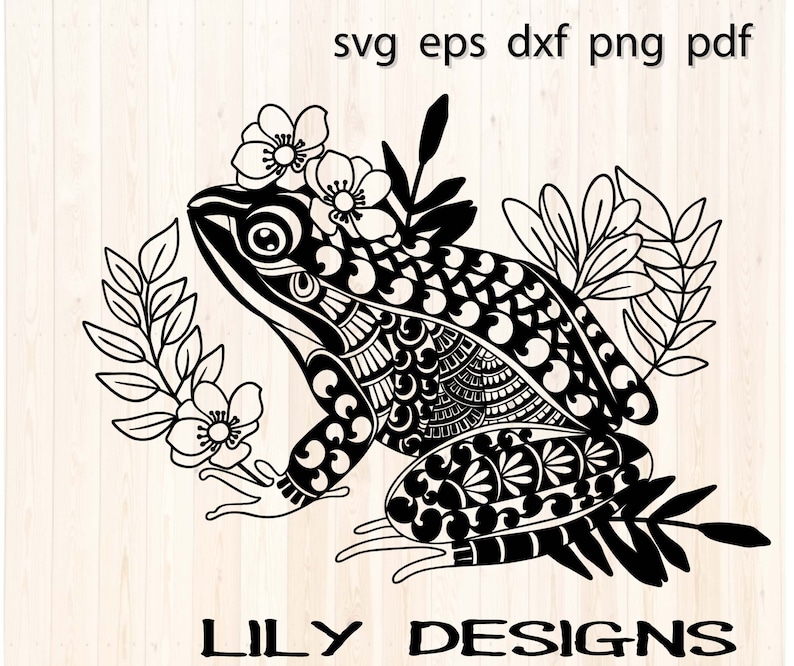 Free Free 176 Frog Mandala Svg Free SVG PNG EPS DXF File