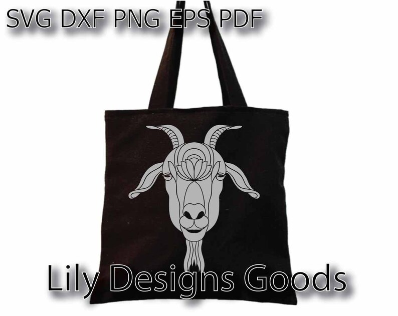 Download Floral goat svg flower head face mom shirt farm logo sign ...