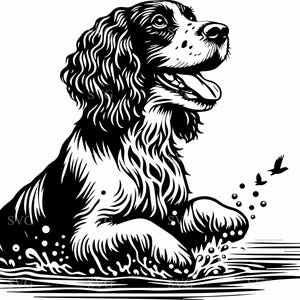 Boykin Spaniel Dog Head Decal Vanlife Campervan Car Decal Sticker Vinyl Sticker Car Window Car...