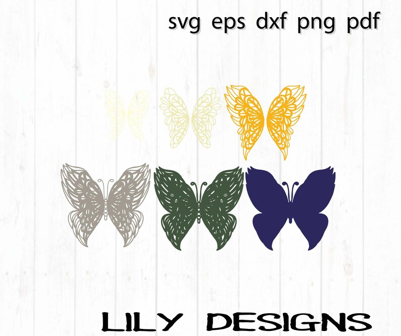 Download 3D Butterfly Mandala SVG Laser Cut File | Etsy