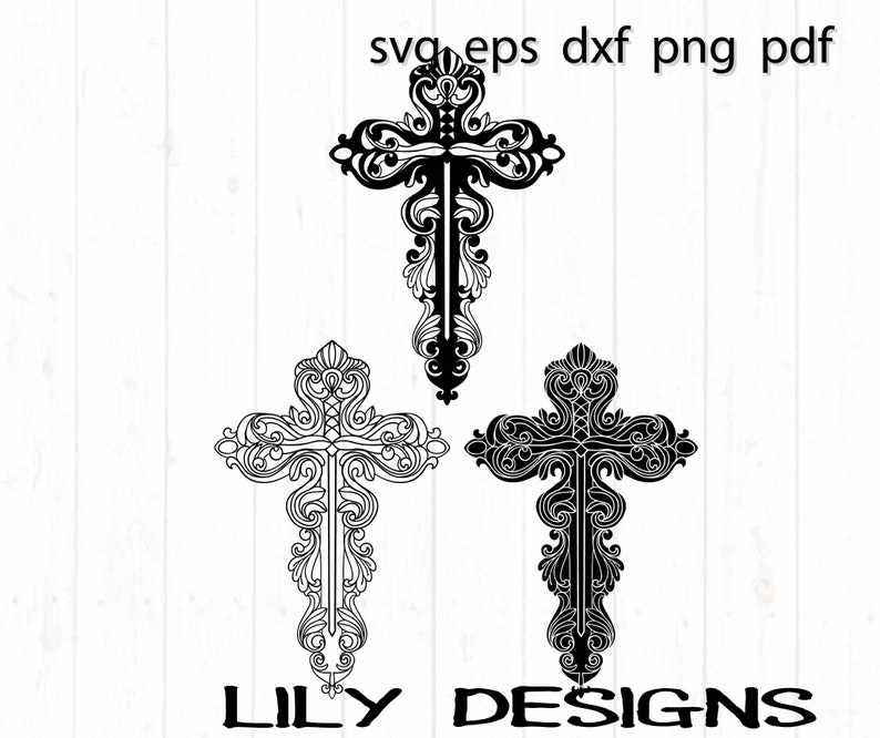 Free Free 256 Cricut Mandala Cross SVG PNG EPS DXF File
