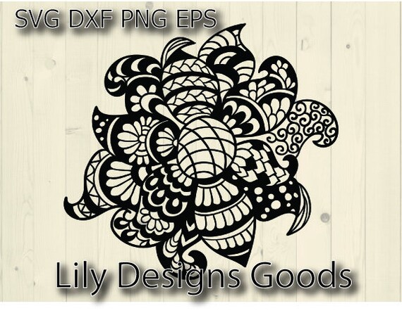 Download Mandala Flower Svg Etsy 3D SVG Files Ideas | SVG, Paper Crafts, SVG File