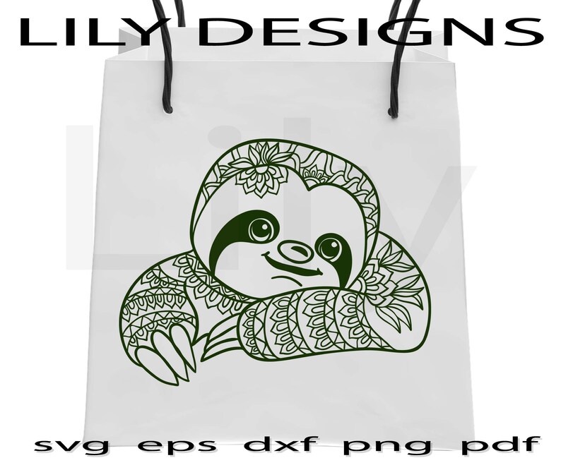 Download Mandala sloth svg lazy animal 2021 party shirt birthday ...