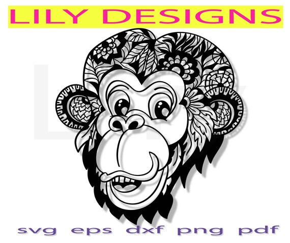 Free Free 137 Monkey Mandala Svg Free SVG PNG EPS DXF File