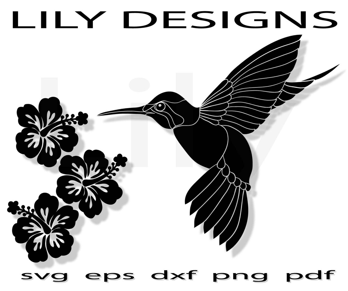 Hummingbird Svg File Hummingbird Cricut Hummingbird Svg | Etsy