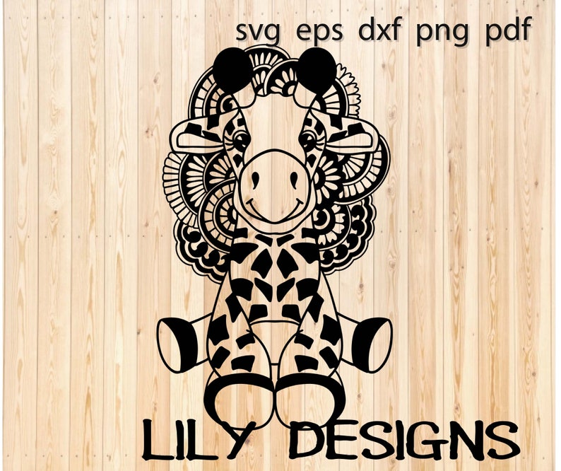 Free Free 249 Baby Giraffe Mandala Svg SVG PNG EPS DXF File