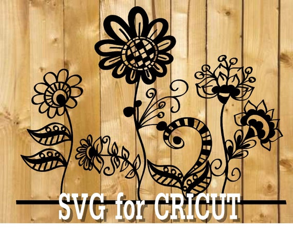 Download Free Flower Mandala Svg Zentangle Flower Svg Intricate Svg File Etsy SVG Cut Files