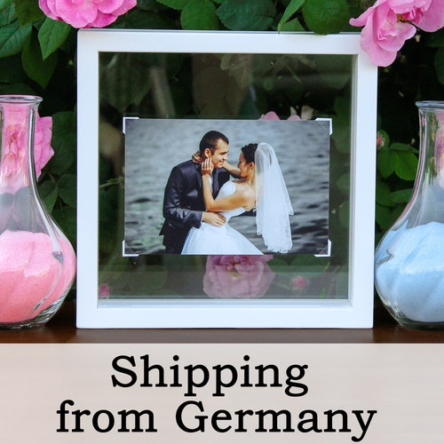 Personalized Wedding Sand Ceremony Photo Frame Unity Sand Etsy