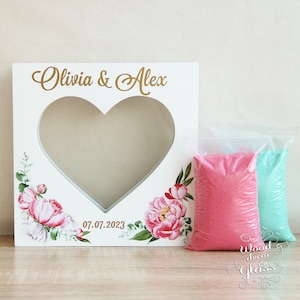Personalized Blended Family Sand Unity Ceremony Set - Blended Family Sand Ceremony Set - Unity Sand Blended Family -  Blended Family Gifts