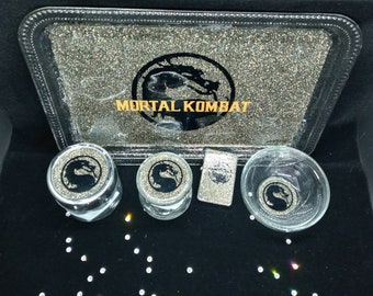 Juego de bandejas para fumar de Mortal Kombat