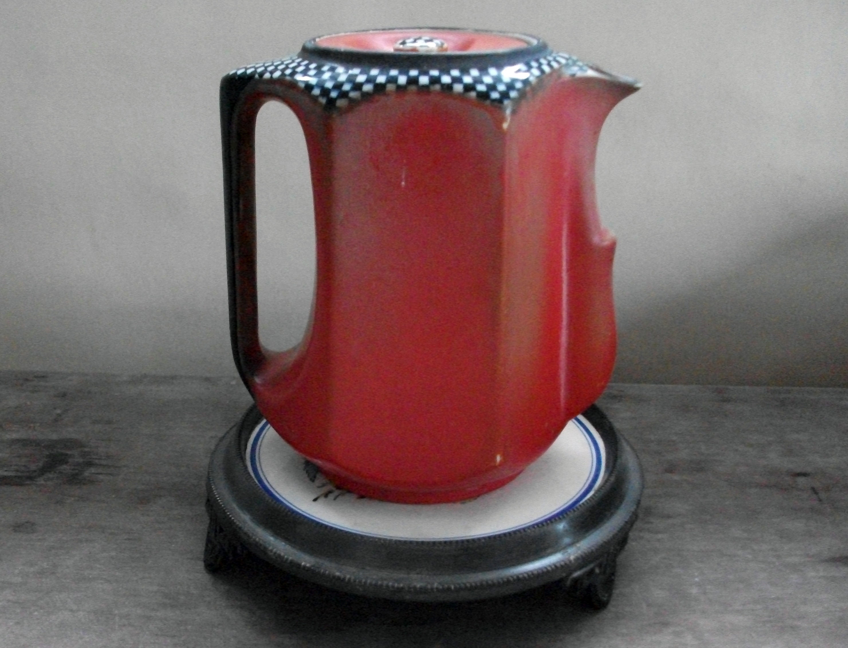 Metal and Ceramic Teapot Stand/ Antique Tableware/ Hand Etsy UK