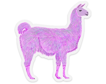 No Drama Llama Sticker, Llama Sticker, Decal, Car Decal, Cooler Sticker, Water Bottle Sticker, Computer Sticker, Llama