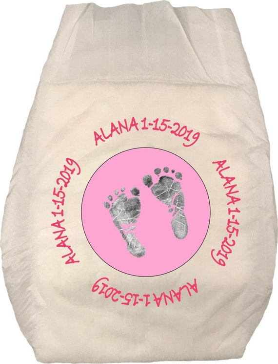 personalized baby diapers