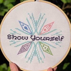 Frozen 2 Show Yourself Cross Stitch Pattern