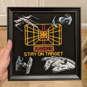 Stay on Target | Motivational Cross Stitch Pattern
