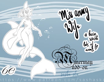 Mermaid Base Etsy