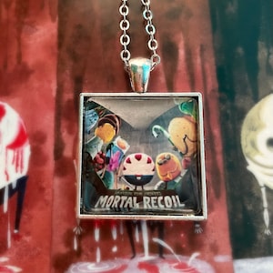 Mortal Recoil Title Card Necklace
