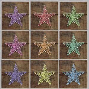 Made to Order String Art - Star - Etsy UK