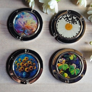 Metal Purse Hook for Table, Cafe Desk Bag Holder, Gift for Her