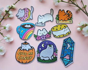 Kawaii Kitty Bügelbilder: kawaii kawaii kitty patch