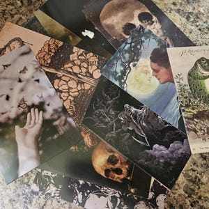 15 photos de carnet de cartes postales vintage scrapbooking art moderne art rétro