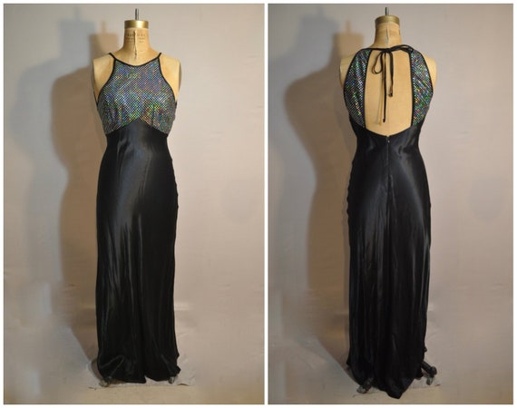 80s evening gown