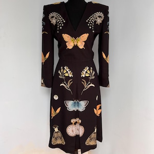 black tie gold dress Gold Sequin & Black Tie Gown – Dona Matoshi main image 0