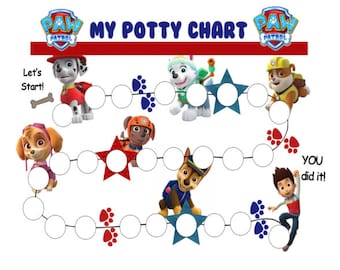 Boy Potty Training Charts Free