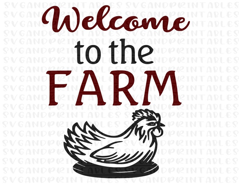 Download Welcome to the farm SVG Farm flag SVG Yard and Home decor ...