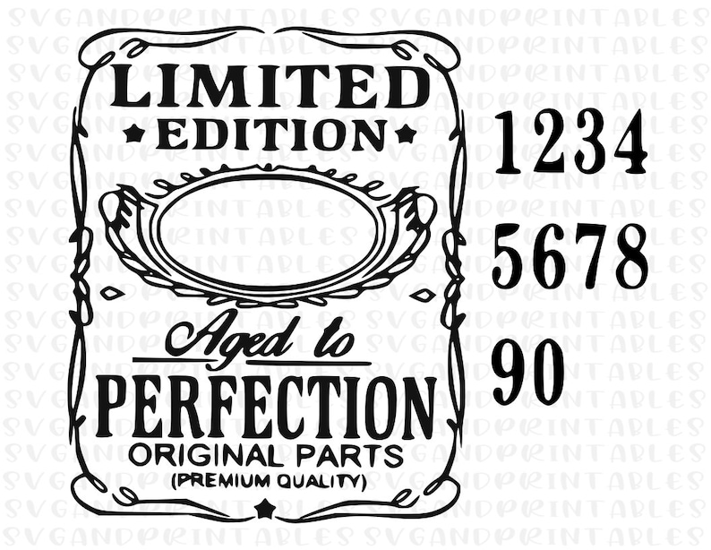 Free Svg Limited Edition 1963 Aged To Perfection - Download Free SVG
