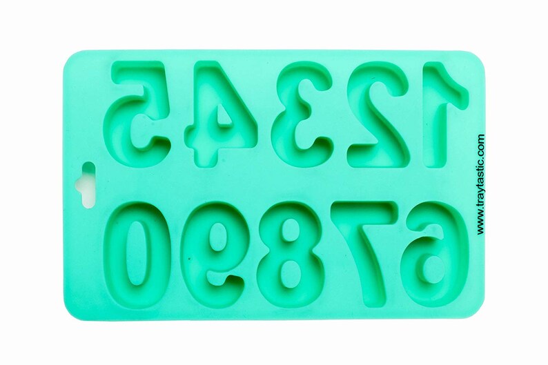 Traytastic Silicone Number Mold Etsy