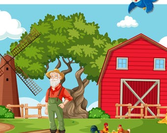 Fun on the Farm: A Coloring & Activity Book for Little Learners