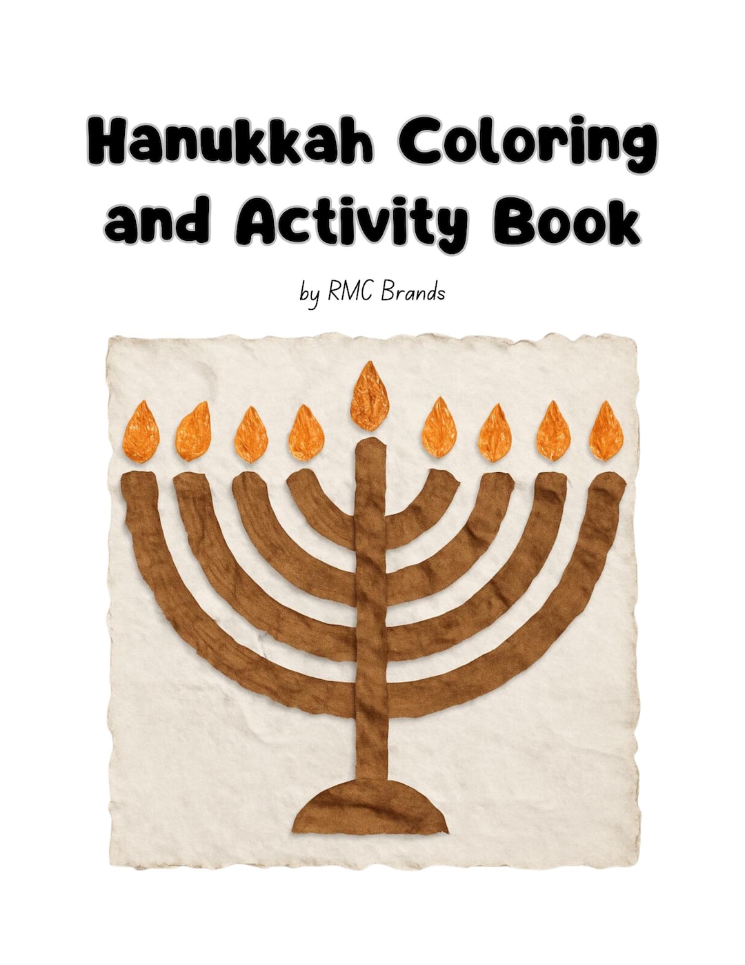 Holiday and Hanukkah Coloring Activity Book Bundle | Printable Winter ...