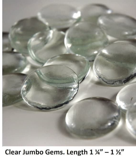 Charming Beads Packet of 20 x Clear Glass 13 x 18mm Oval-Shaped Flat-Backed Cabochon Y02905