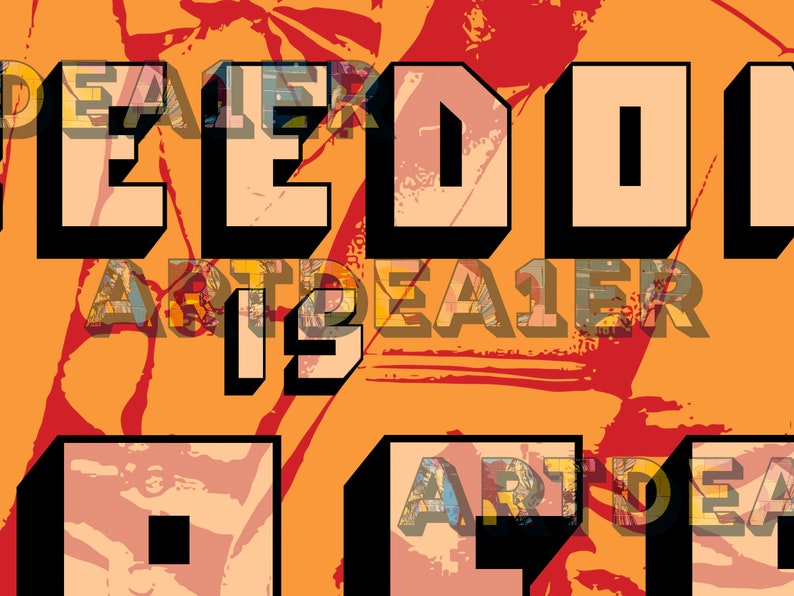 Freedom Is Free Print Chicano Batman Posters Etsy