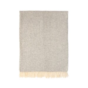 WOOOL Plaid - KUUSI (Grey) - 140x200cm - 100% New Zealand Wool