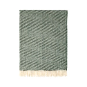 WOOOL Plaid - KUUSI (Green) - 140x200cm - 100% New Zealand Wool