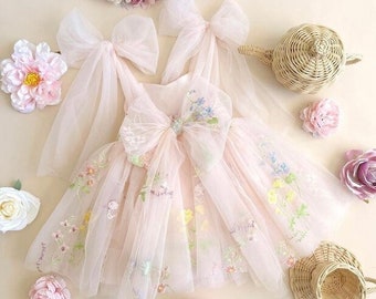 READY TO SHIP -  6 Months Size - Pink Tutu Flower Style Party Dress