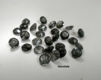 Natural Black Rutile Quartz 89gr From Pakistan 2.6 inch C26