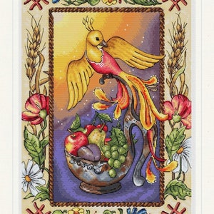 Sampler Kreuzstichmuster Slavenian Sampler Kreuzstichvorlage Sofortiger Download PDF Phoenix Kreuzstich Luck Cross Stitch Nature Chart