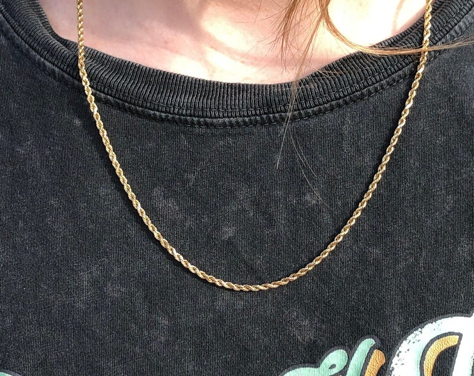 Gold Rope Chain
